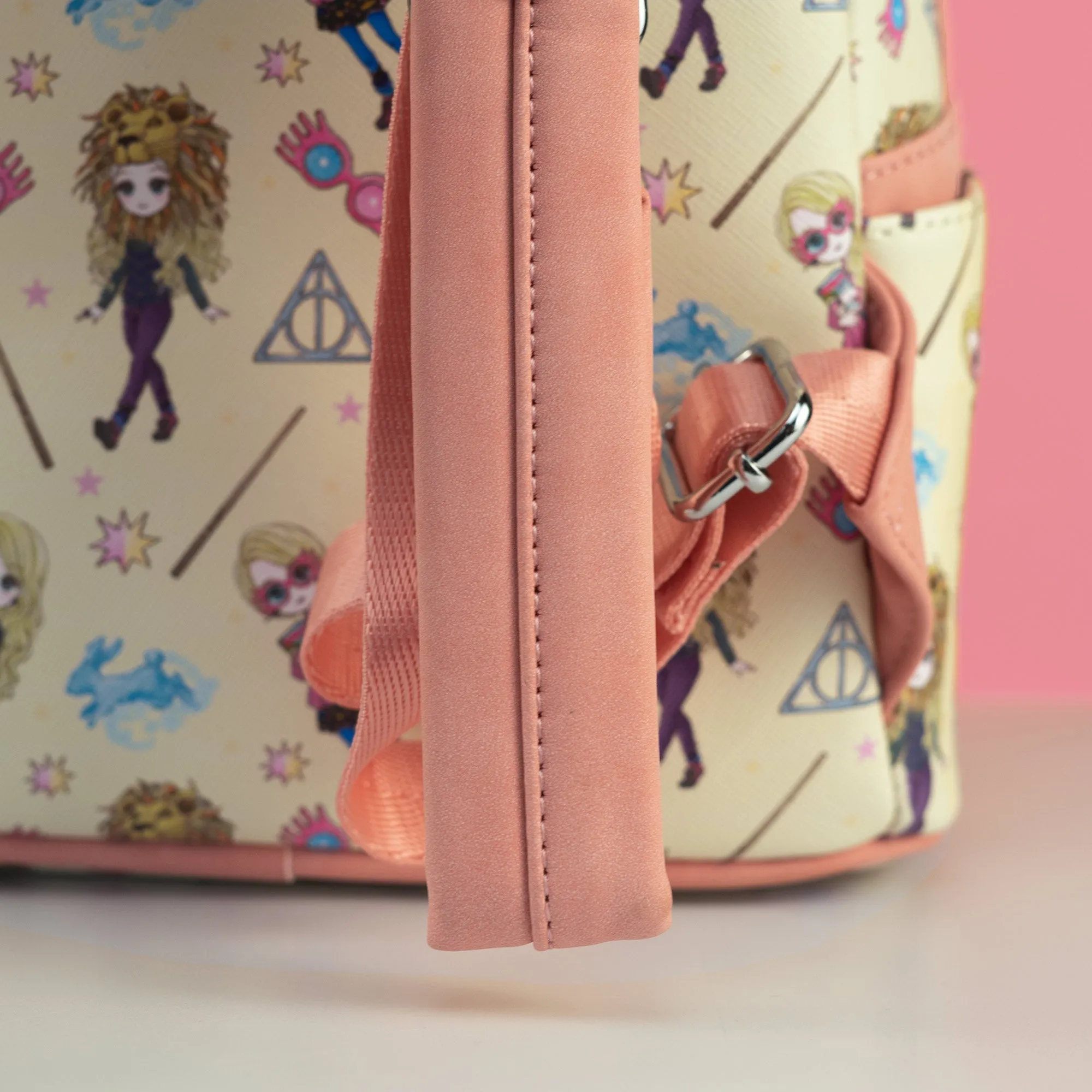 Loungefly x Harry Potter Luna Lovegood All Over Print Mini Backpack
