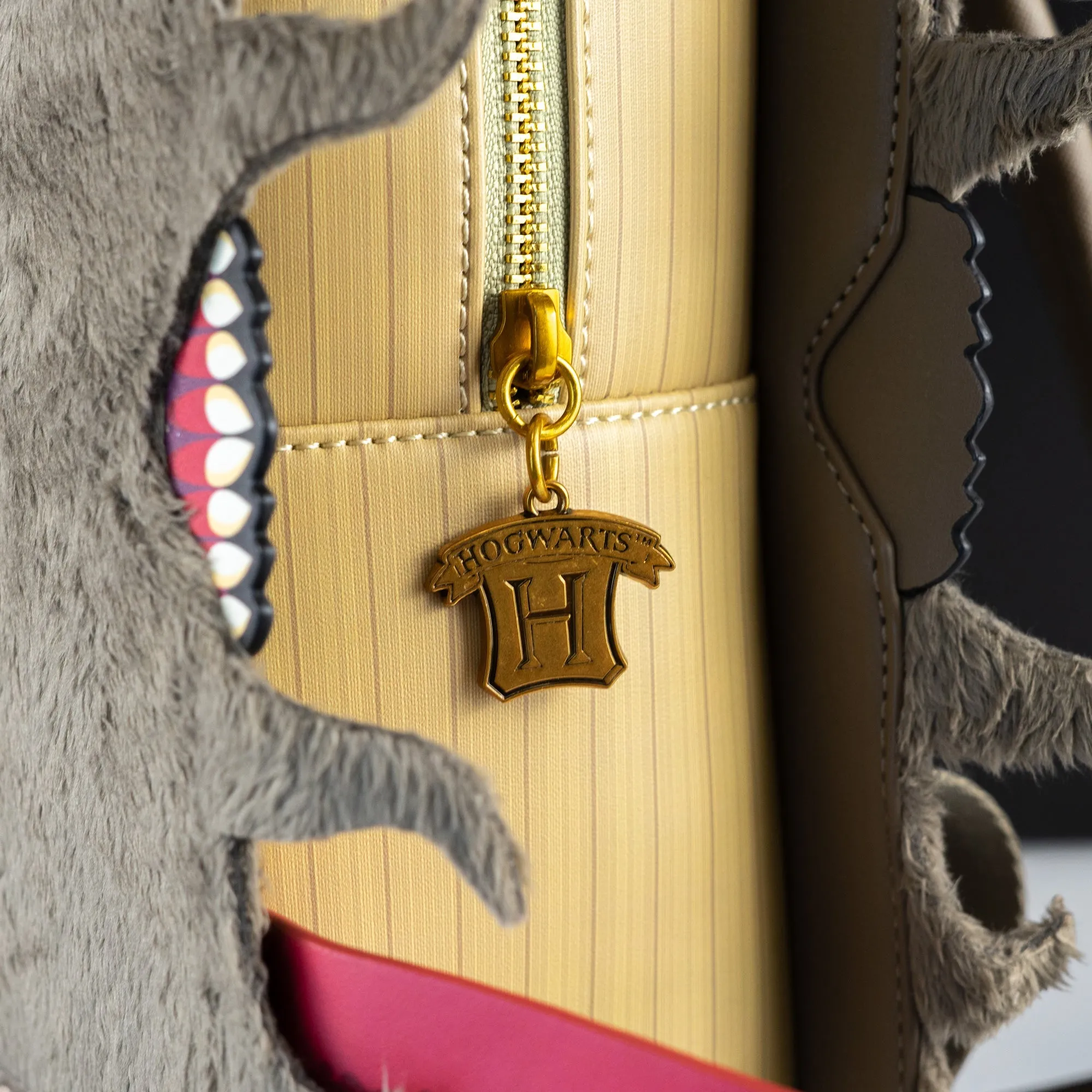 Loungefly x Harry Potter Monster Book of Monsters Figural Book Mini Backpack