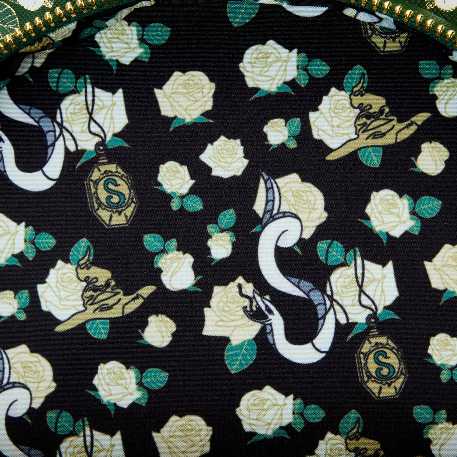 Loungefly x Harry Potter Slytherin House Tattoo Mini Backpack