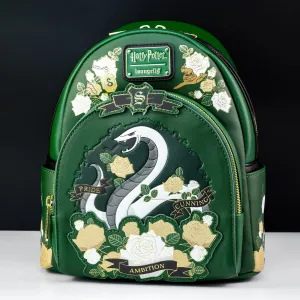 Loungefly x Harry Potter Slytherin House Tattoo Mini Backpack