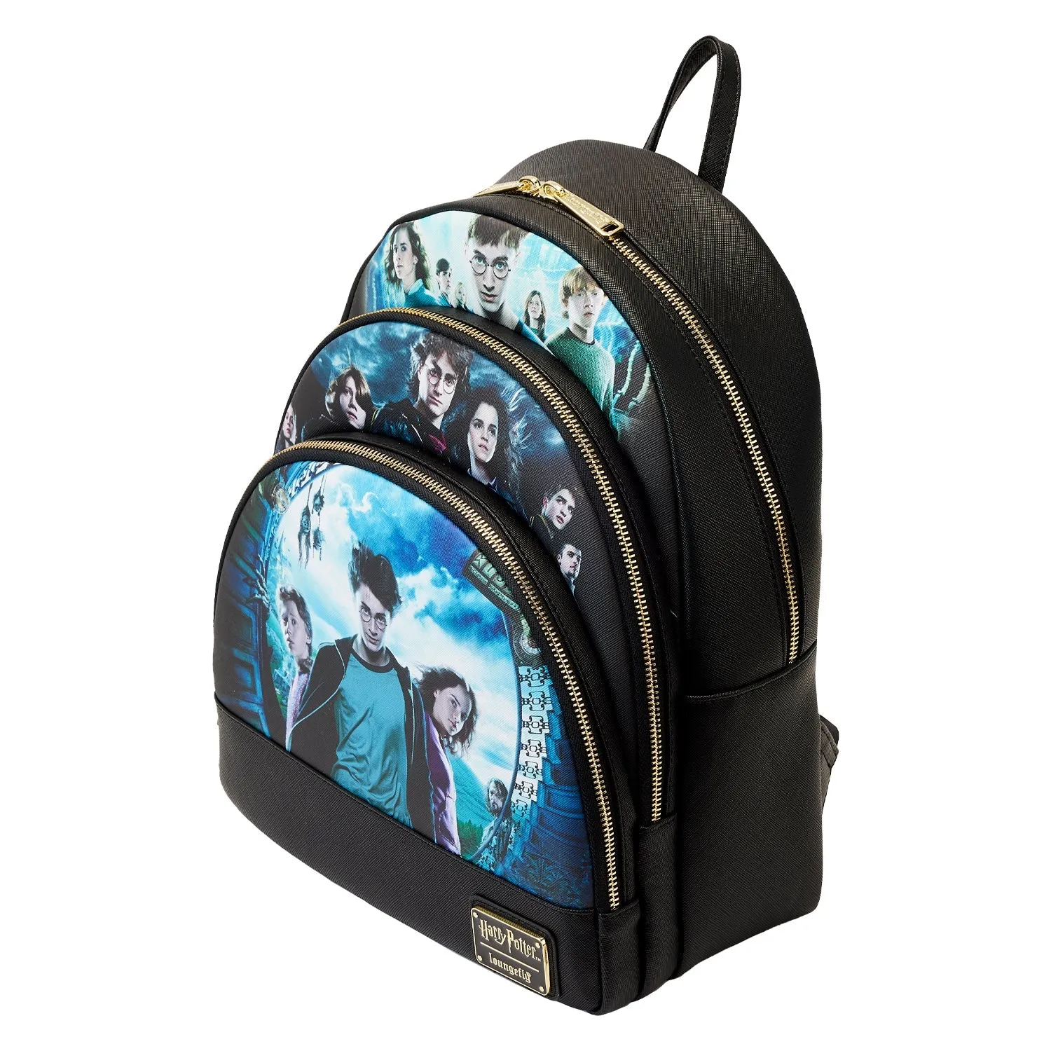 Loungefly x Harry Potter Trilogy Series 2 Triple Pocket Mini Backpack