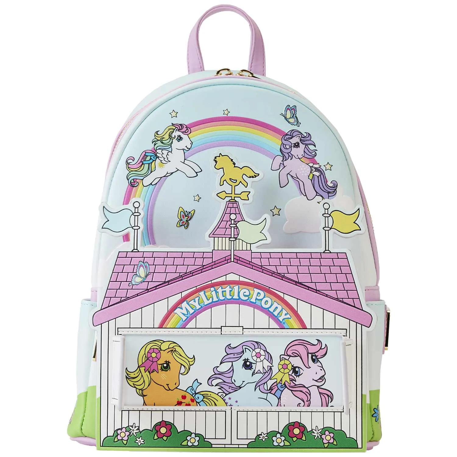 Loungefly x Hasbro My Little Pony 40th Anniversary Stable Mini Backpack