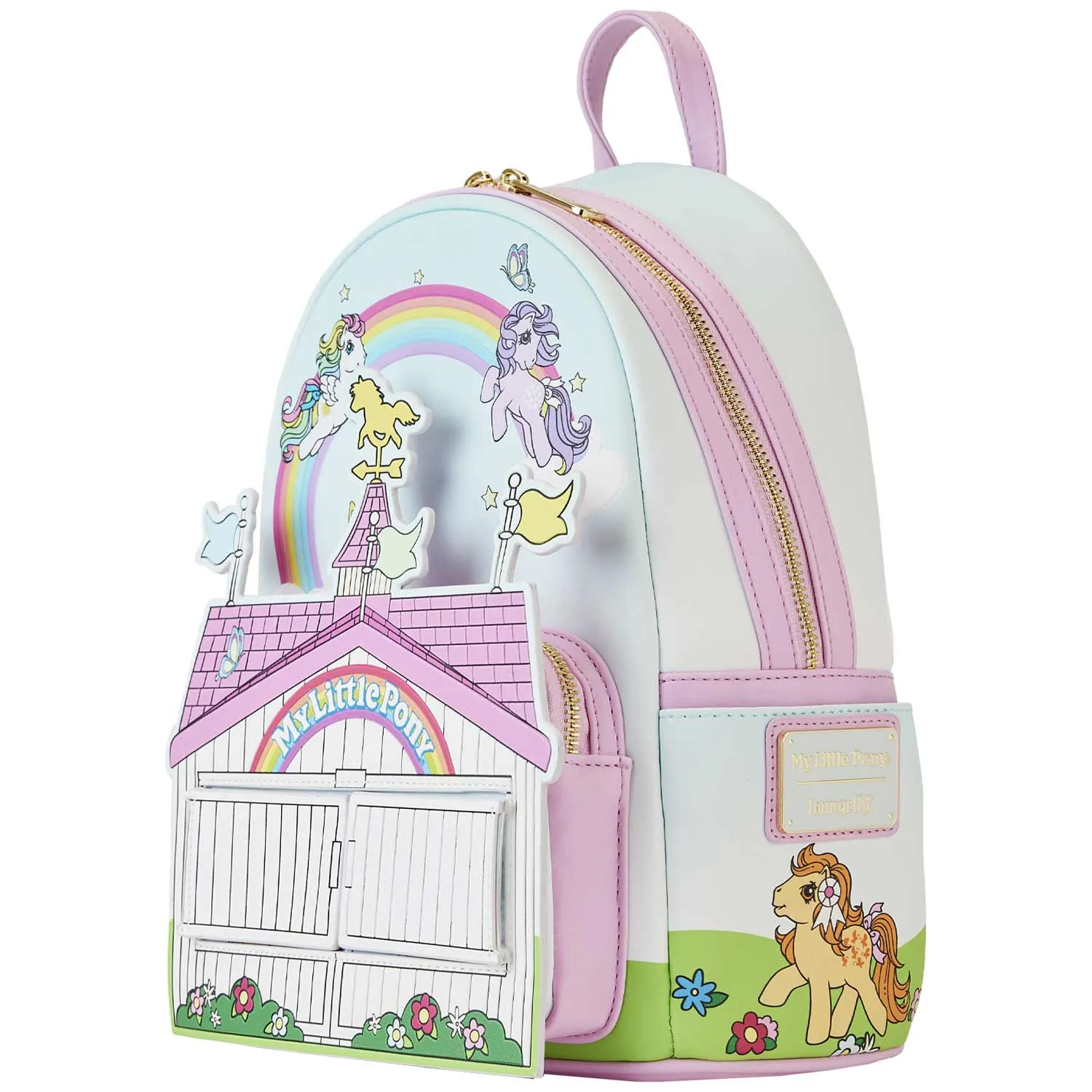 Loungefly x Hasbro My Little Pony 40th Anniversary Stable Mini Backpack