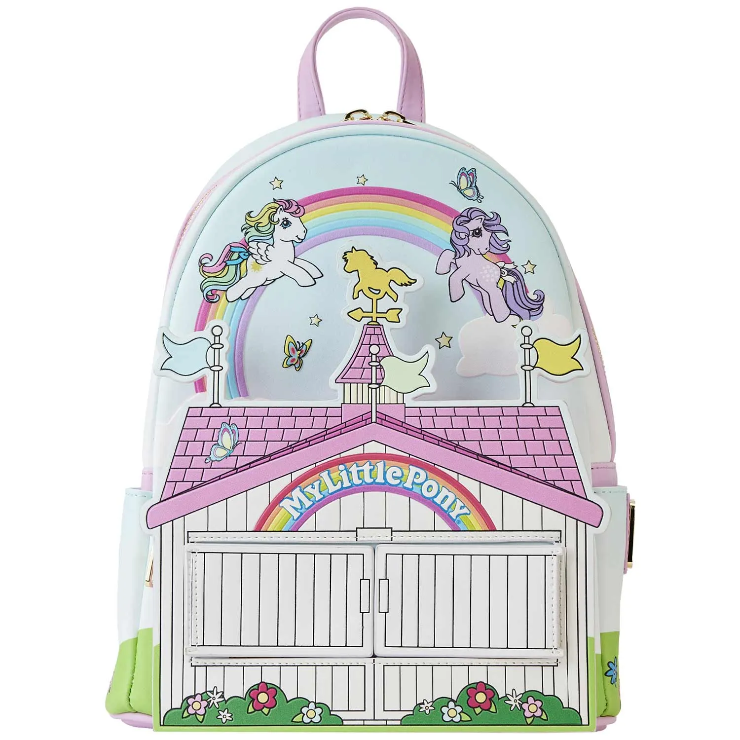 Loungefly x Hasbro My Little Pony 40th Anniversary Stable Mini Backpack