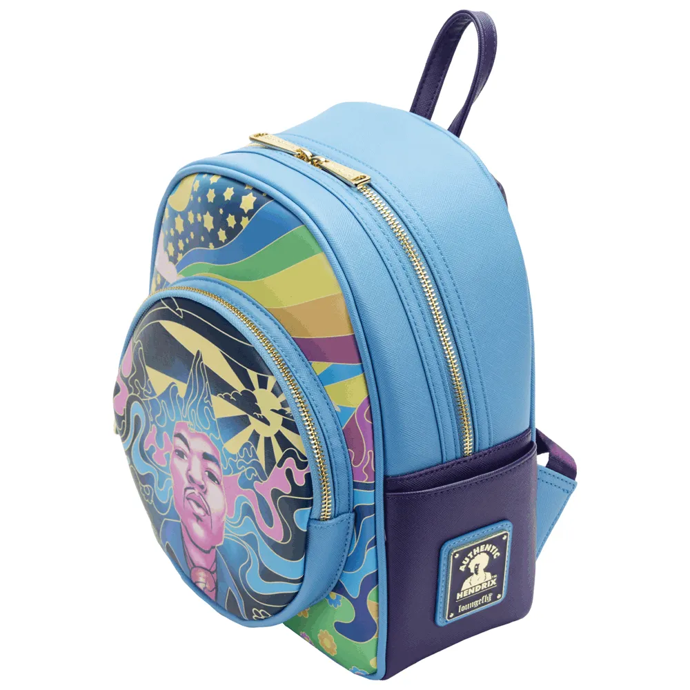Loungefly x Jimi Hendrix Psychedelic Landscape Mini Backpack
