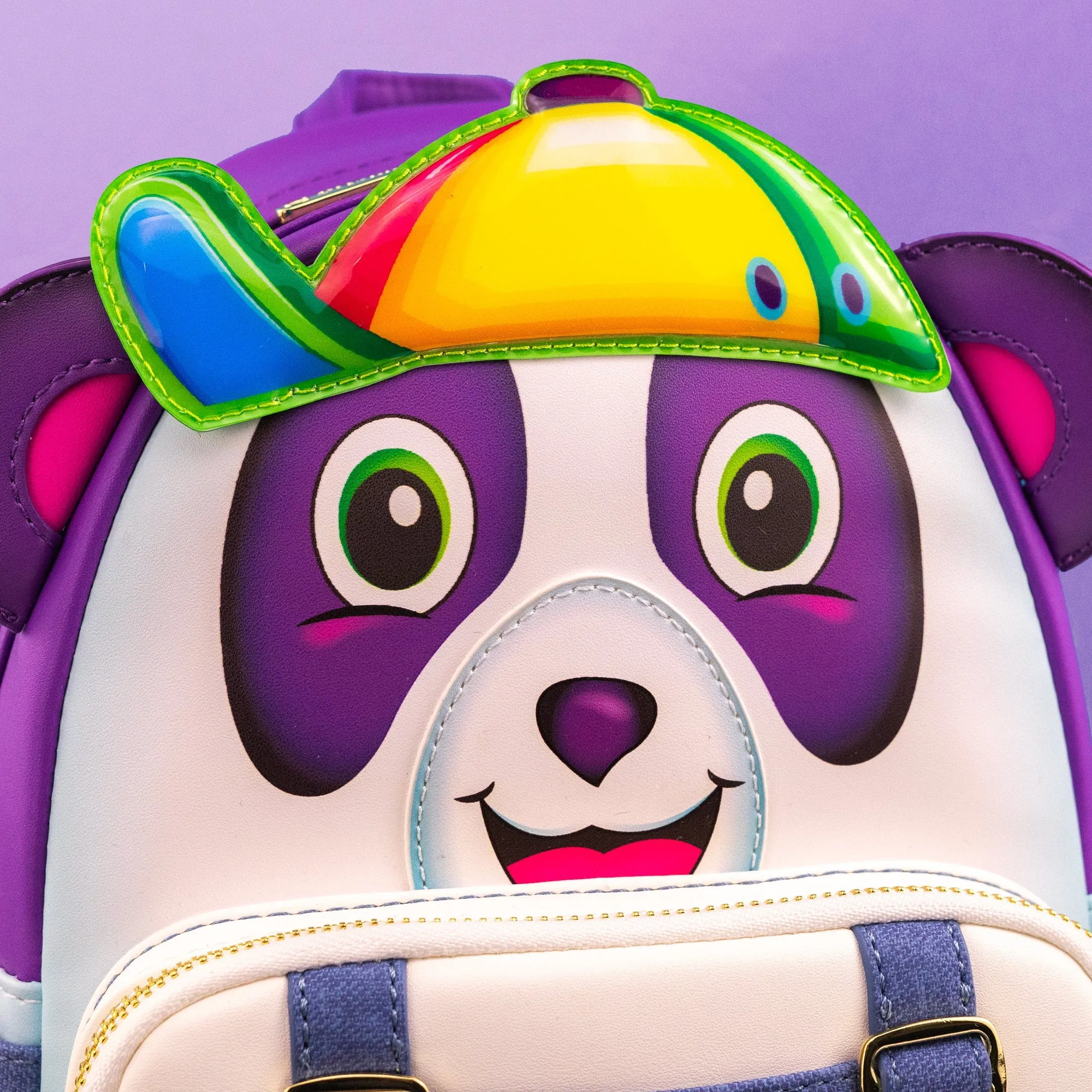Loungefly x Lisa Frank Panda Painter Cosplay Mini Backpack