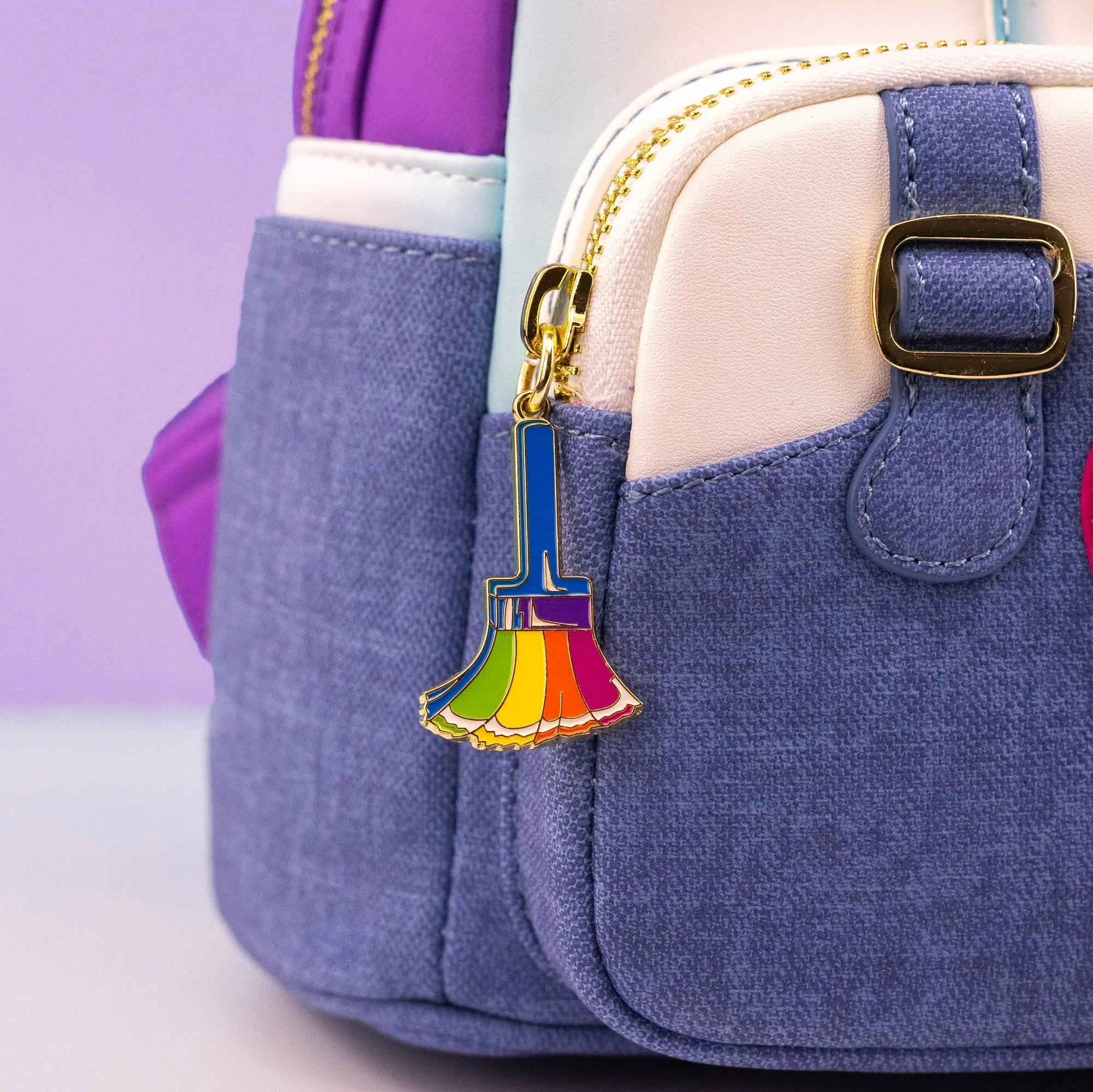 Loungefly x Lisa Frank Panda Painter Cosplay Mini Backpack