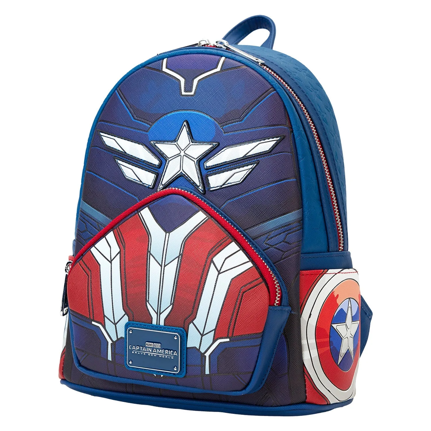 Loungefly x Marvel Captain America Brave New World Cosplay Mini Backpack