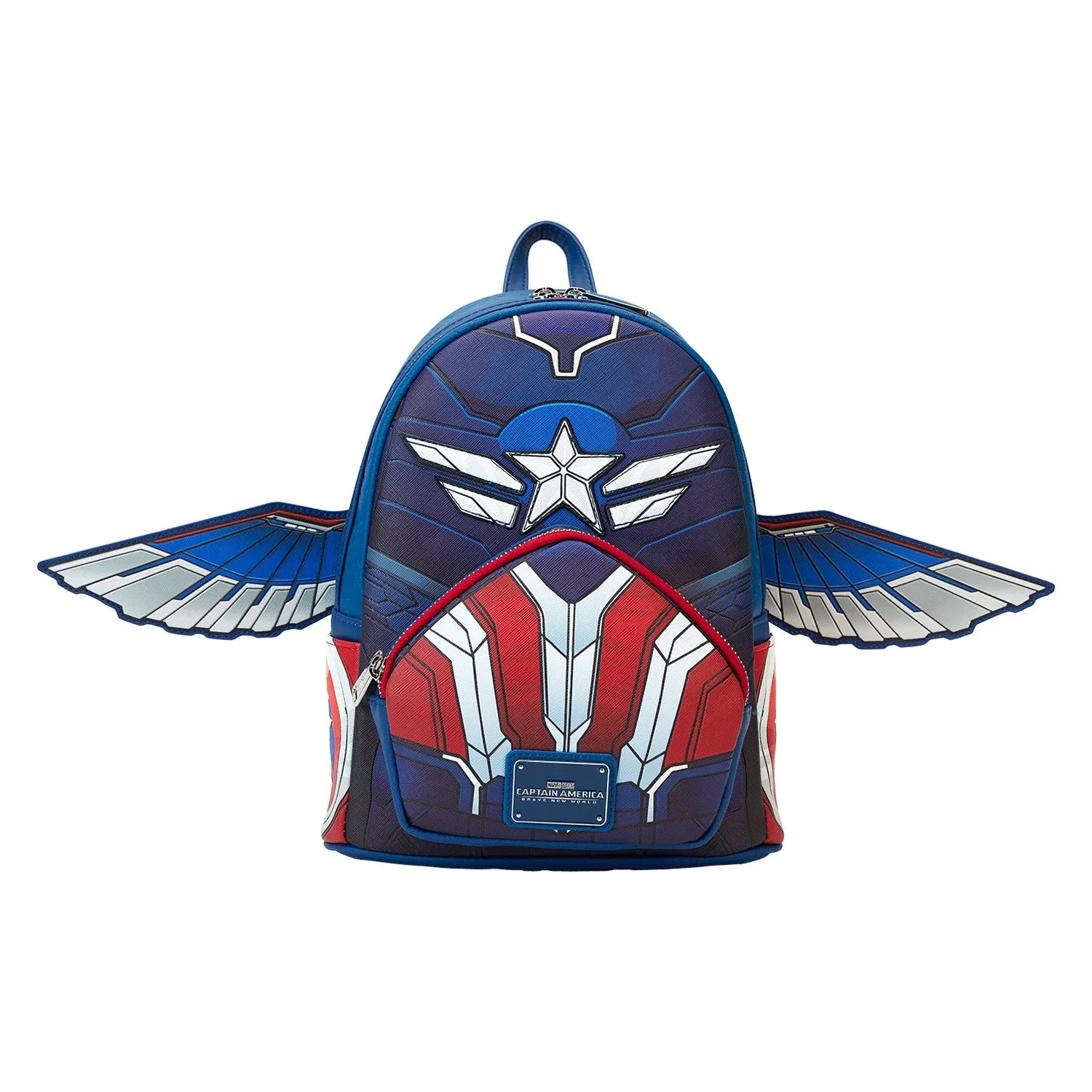 Loungefly x Marvel Captain America Brave New World Cosplay Mini Backpack