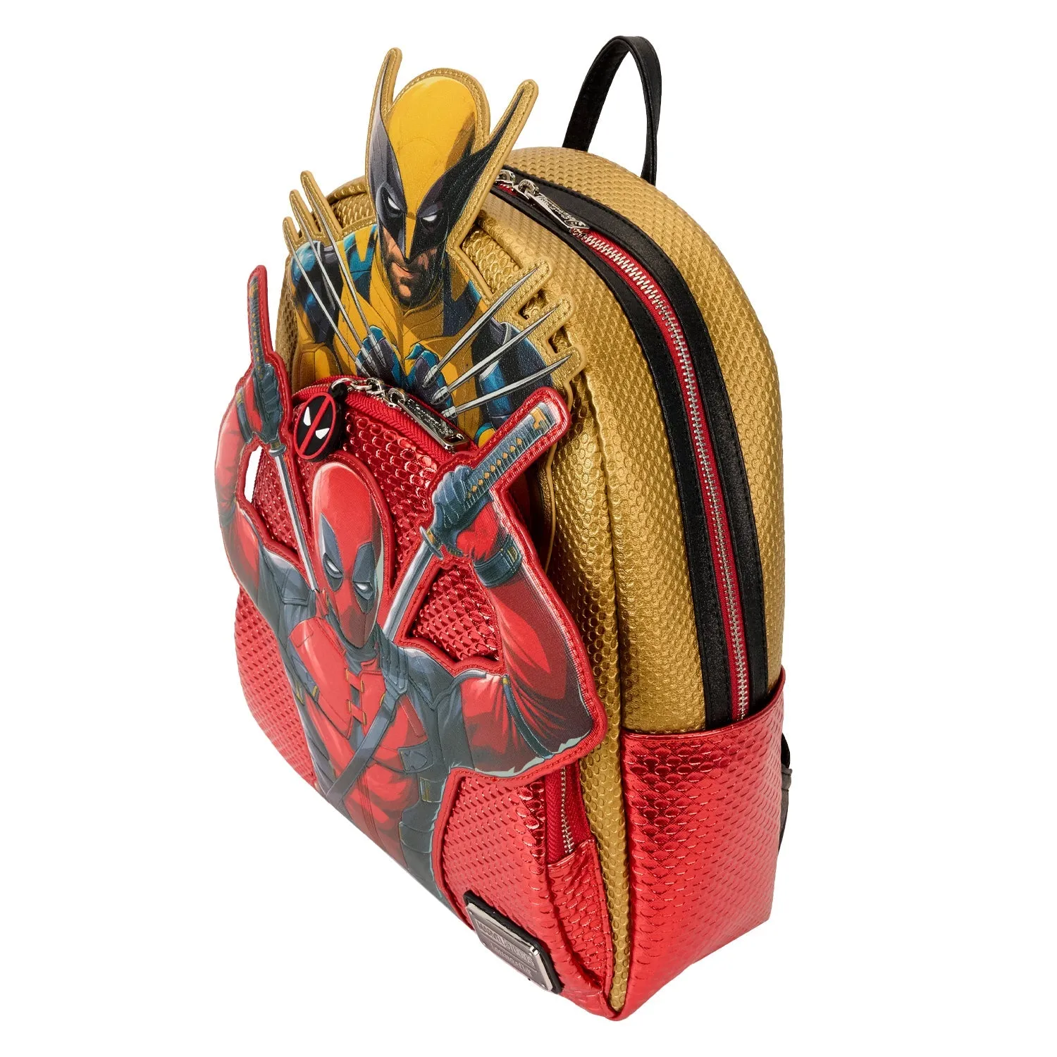 Loungefly x Marvel Deadpool & Wolverine Mini Backpack