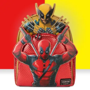 Loungefly x Marvel Deadpool & Wolverine Mini Backpack