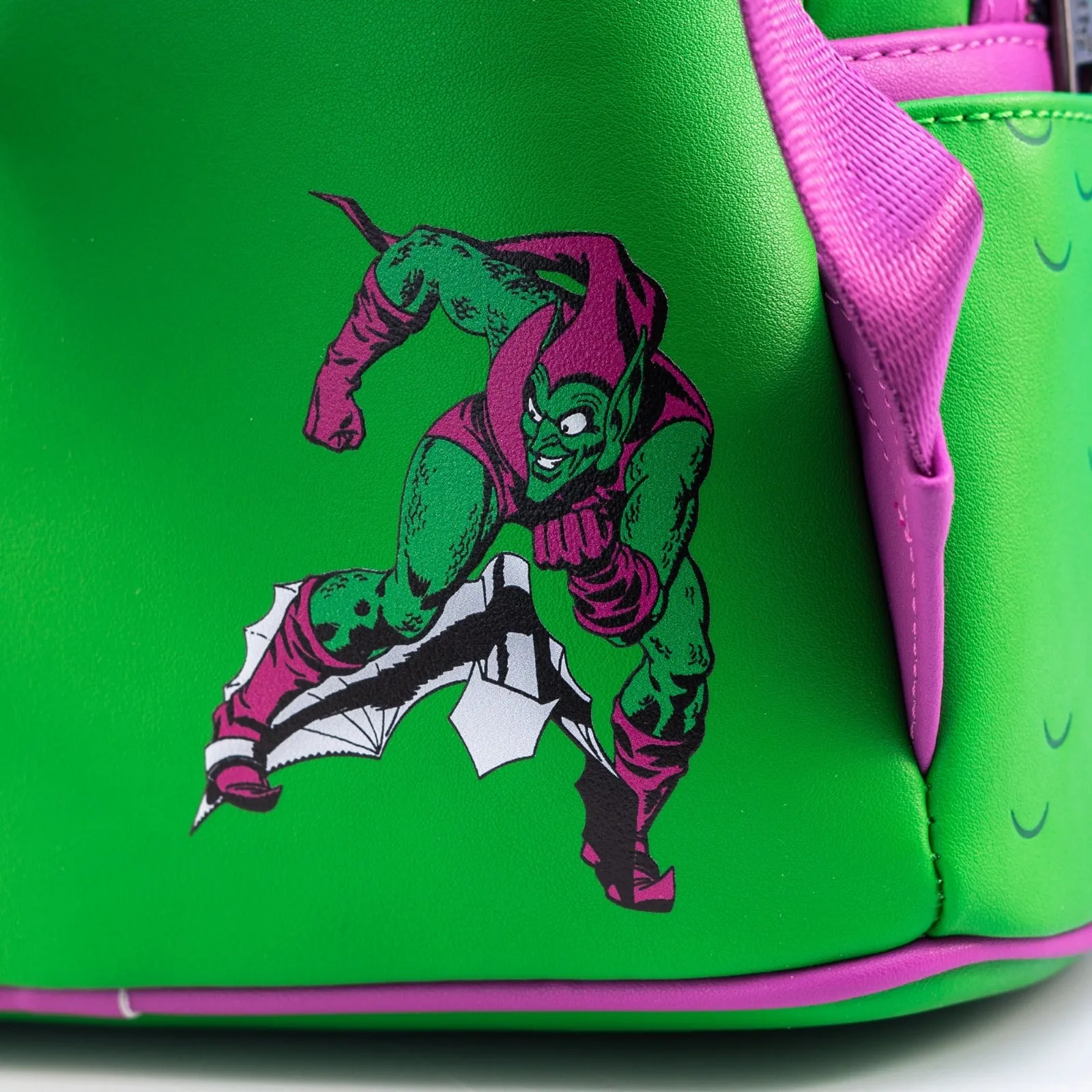 Loungefly x Marvel Green Goblin Cosplay MIni Backpack