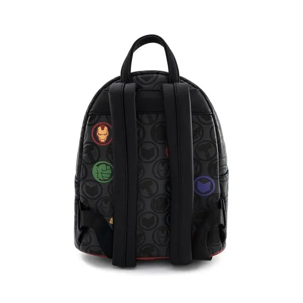 Loungefly x Marvel Icons All over Print Mini Backpack