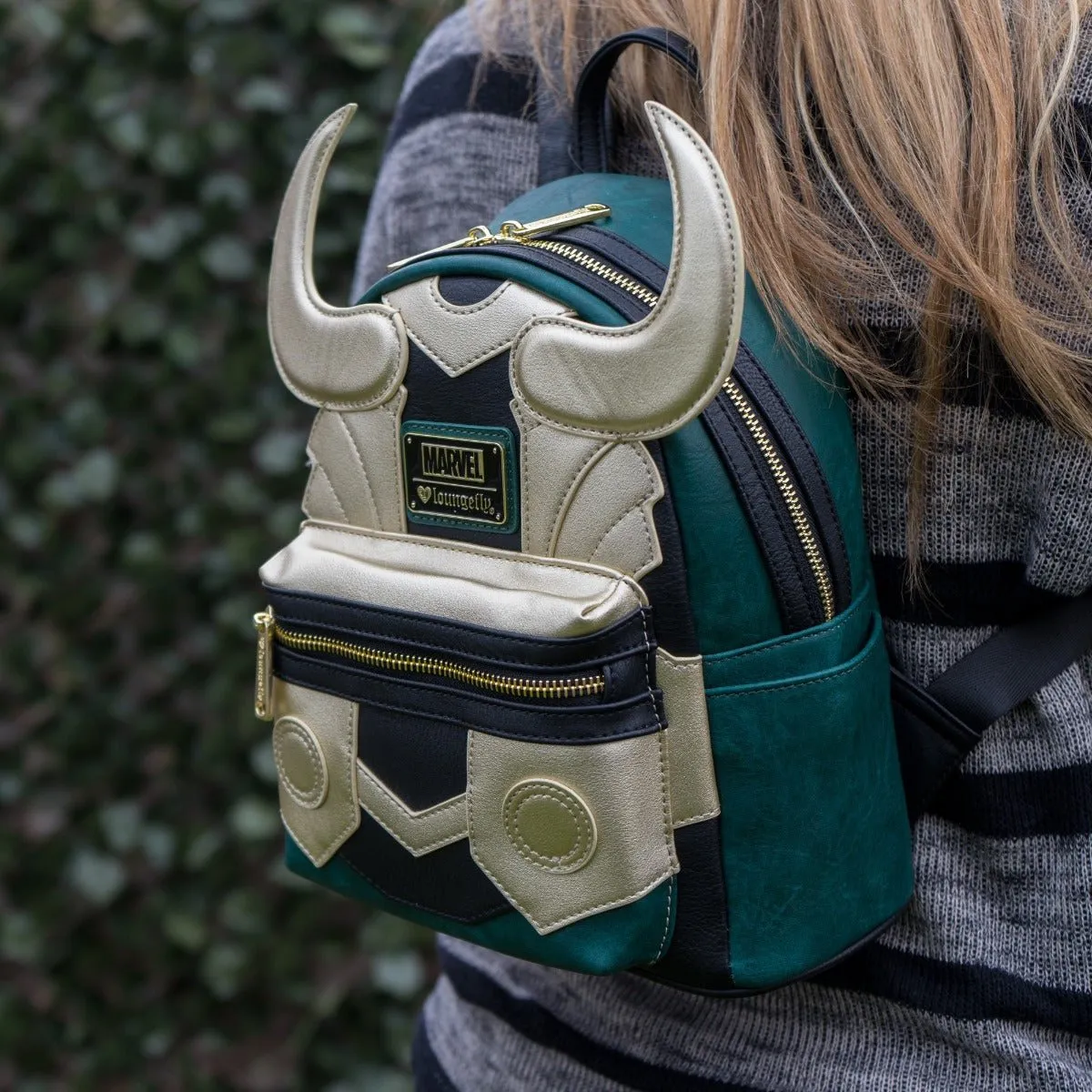 Loungefly x Marvel Loki Mini Backpack