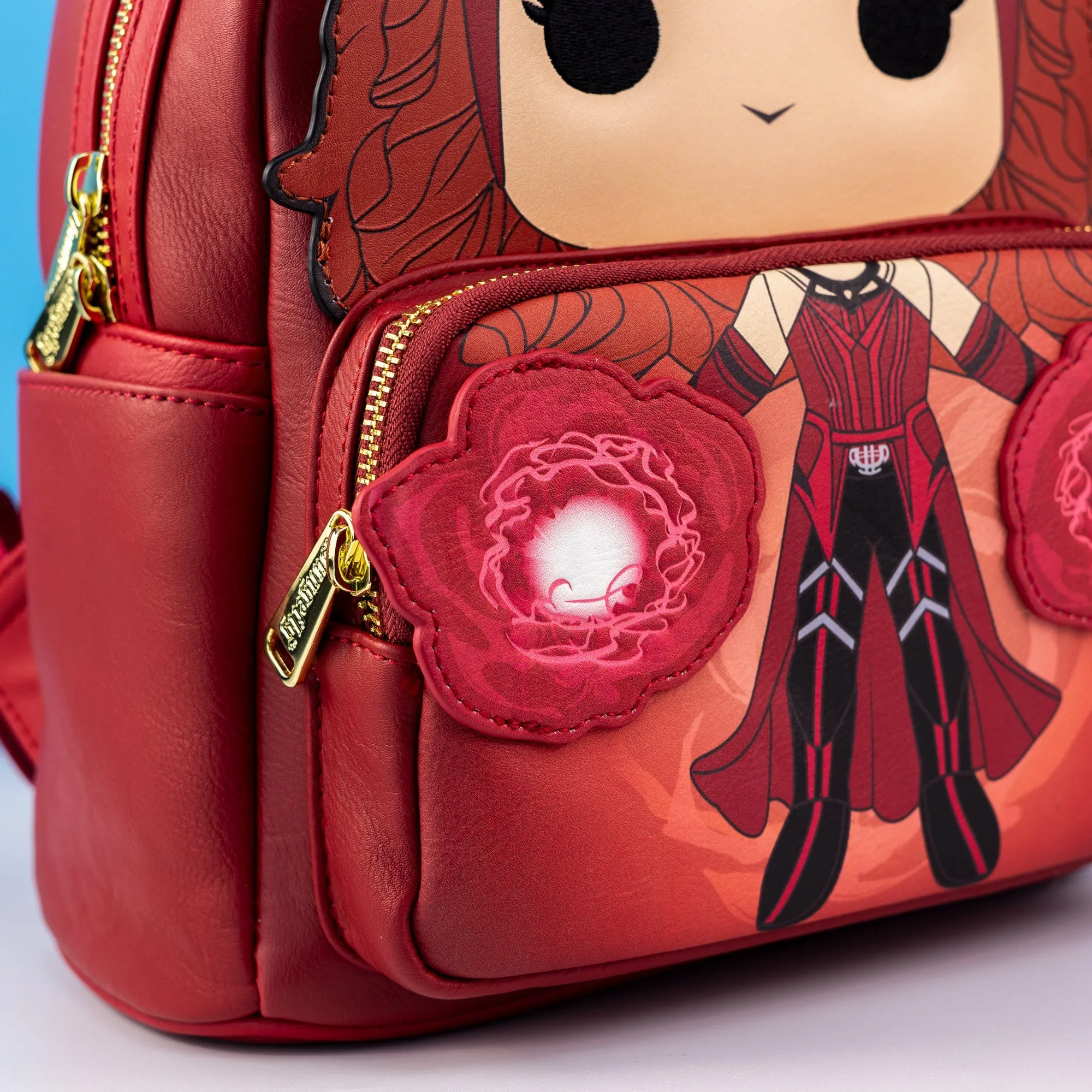 Loungefly x Marvel Scarlet Witch POP! Cosplay Mini Backpack