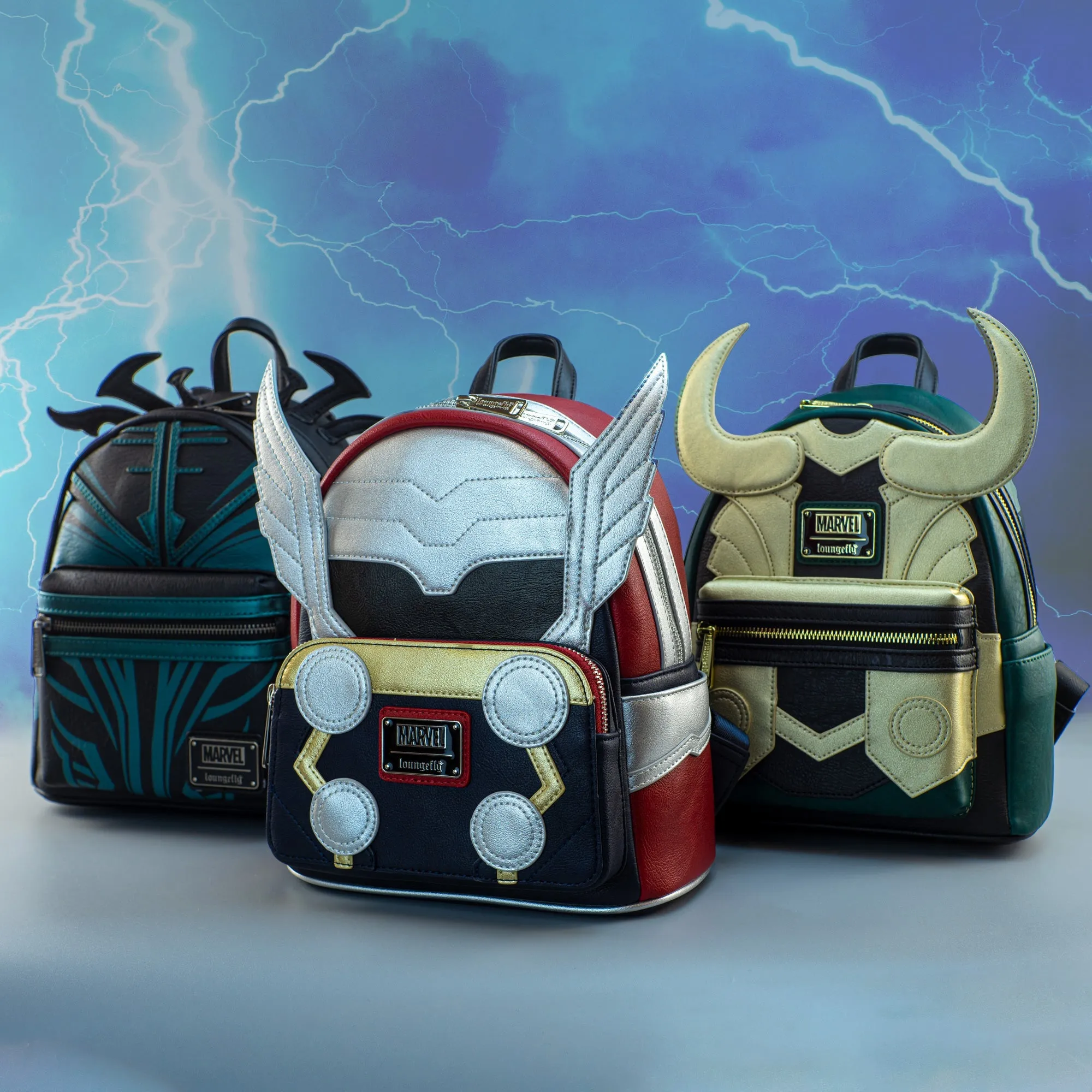 Loungefly x Marvel Thor Ragnarok Hela Cosplay Mini Backpack