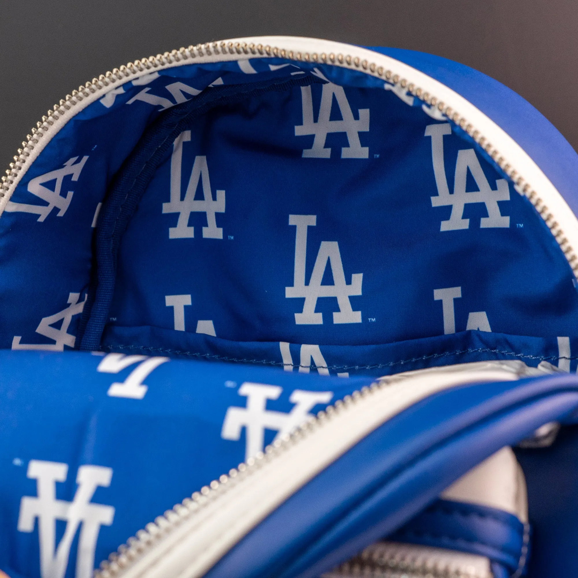 Loungefly x MLB LA Dodgers Patches Mini Backpack