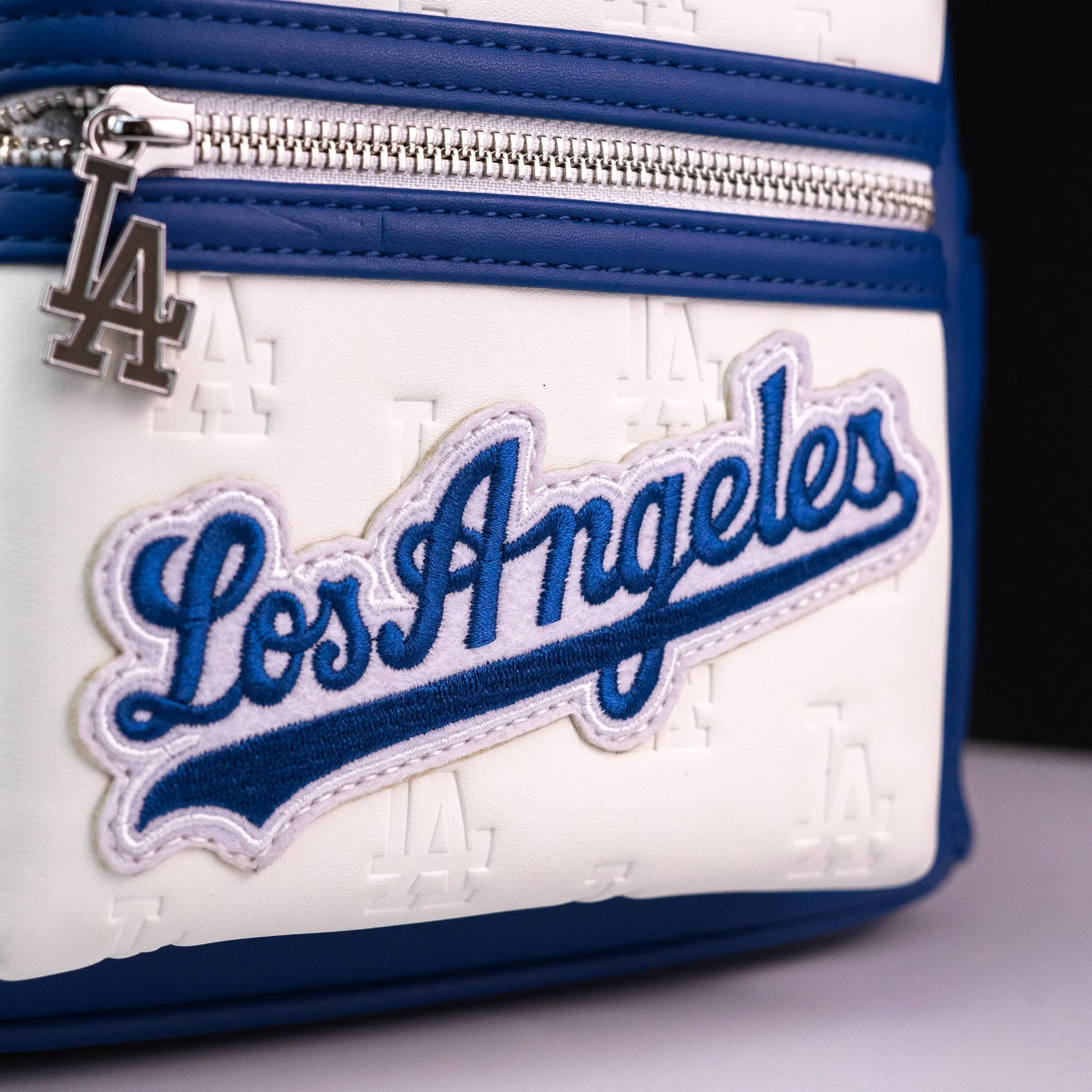 Loungefly x MLB LA Dodgers Patches Mini Backpack