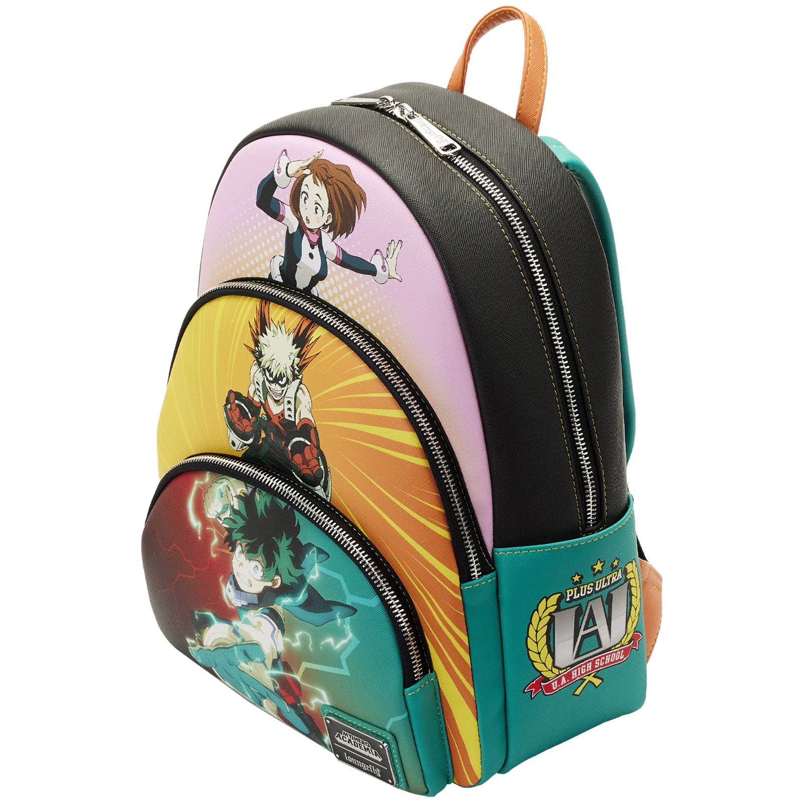 Loungefly x My Hero Academia Triple Pocket Scene Mini Backpack