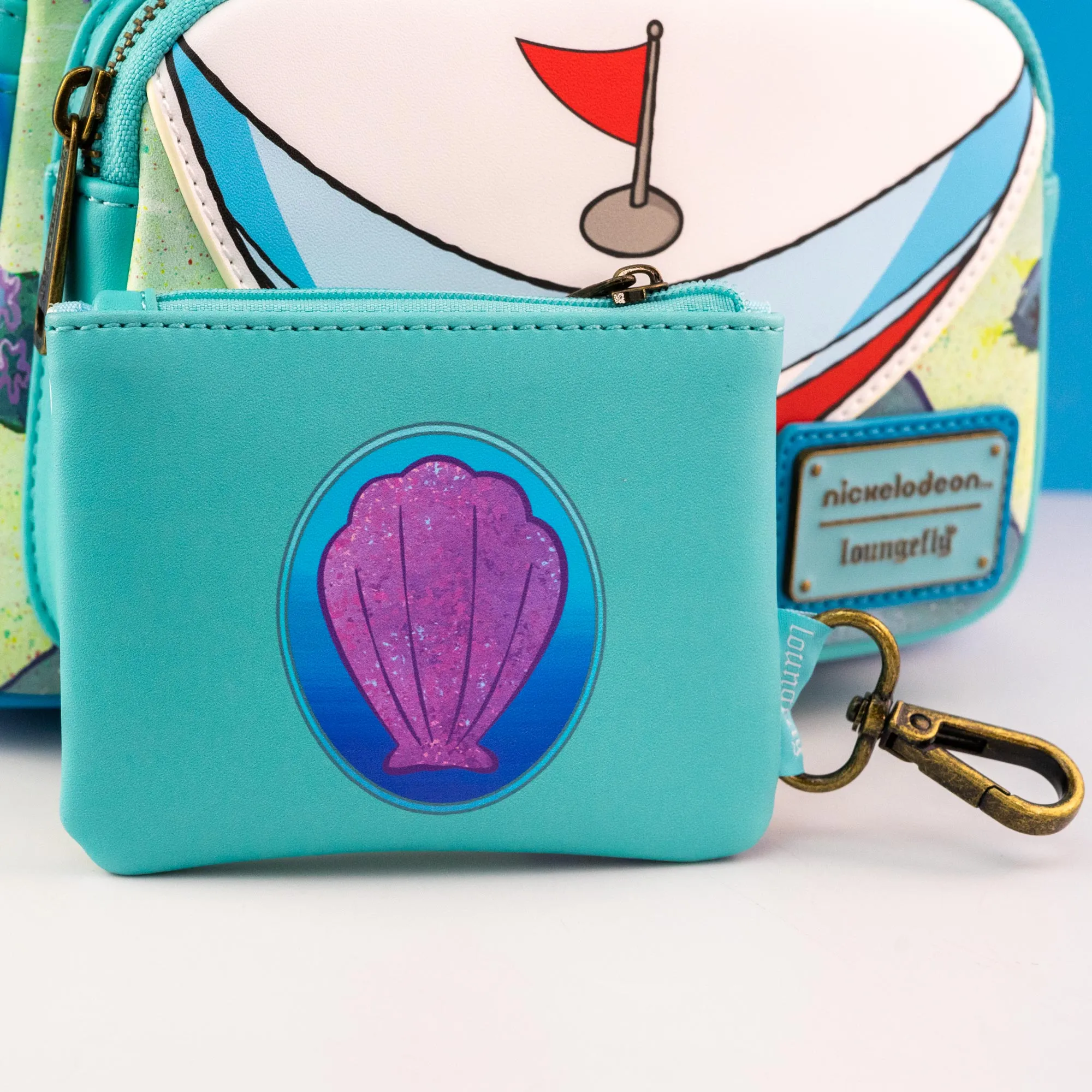 Loungefly x Nickelodeon SpongeBob Squarepants Mrs. Puff??s Boating School Mini Backpack