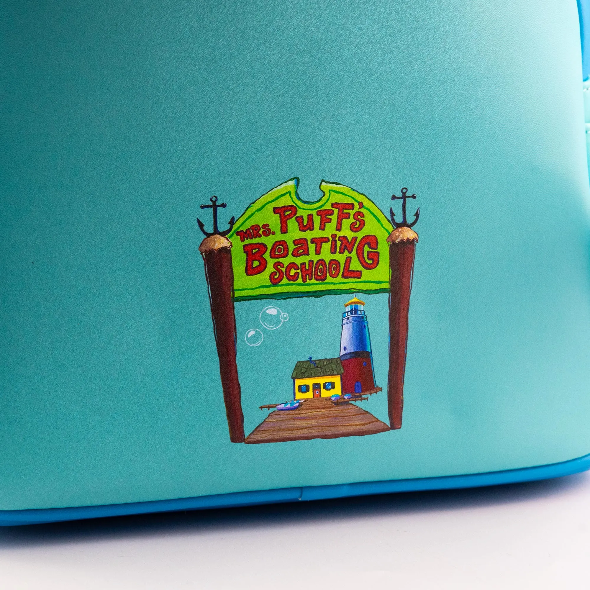 Loungefly x Nickelodeon SpongeBob Squarepants Mrs. Puff??s Boating School Mini Backpack
