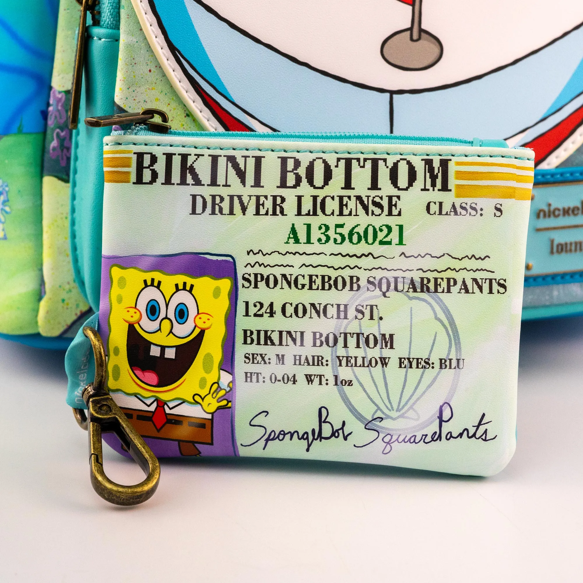 Loungefly x Nickelodeon SpongeBob Squarepants Mrs. Puff??s Boating School Mini Backpack