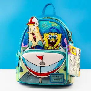 Loungefly x Nickelodeon SpongeBob Squarepants Mrs. Puff??s Boating School Mini Backpack