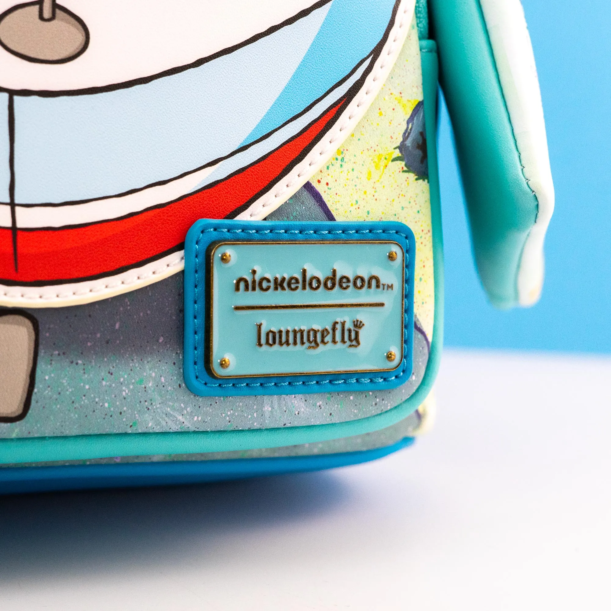 Loungefly x Nickelodeon SpongeBob Squarepants Mrs. Puff??s Boating School Mini Backpack