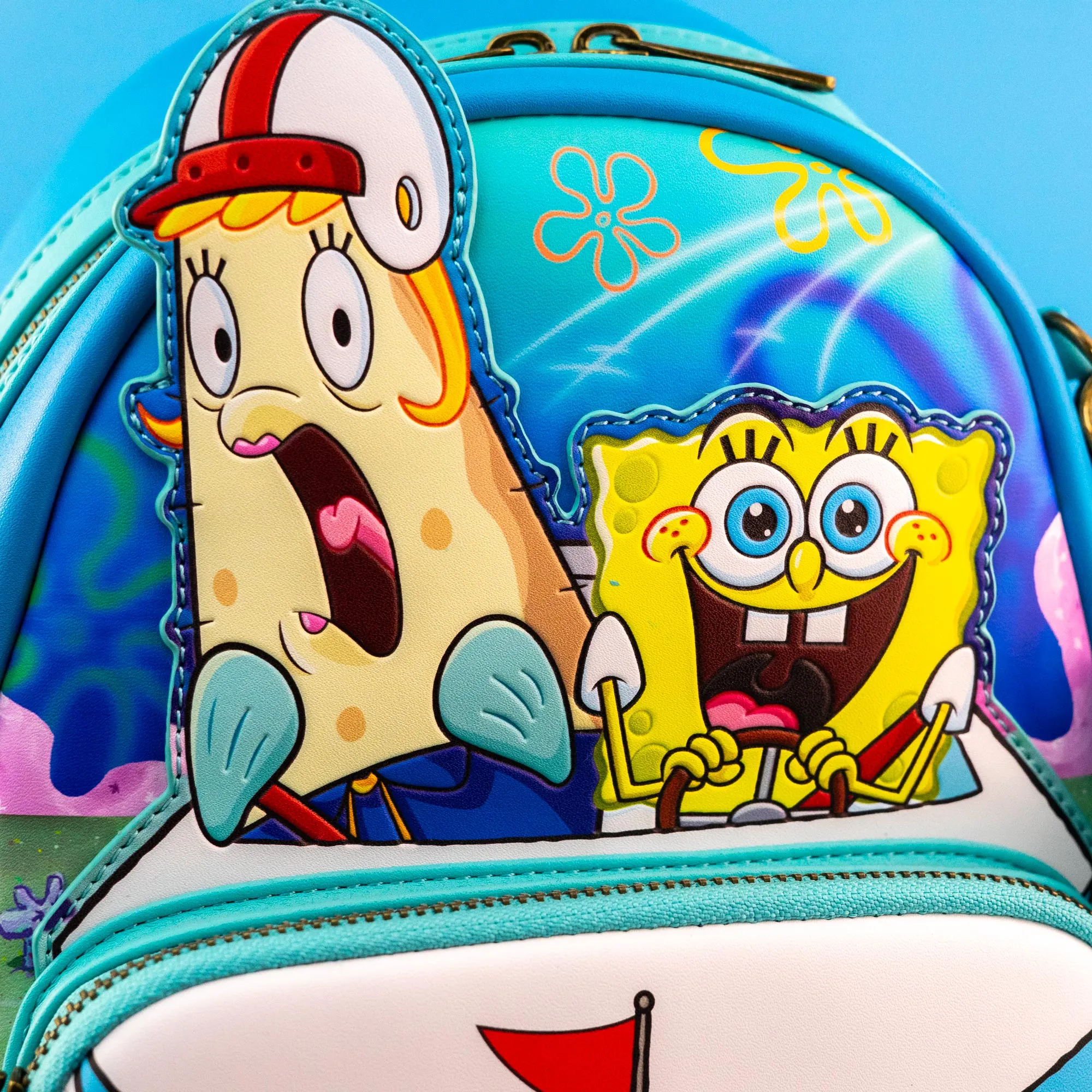 Loungefly x Nickelodeon SpongeBob Squarepants Mrs. Puff??s Boating School Mini Backpack