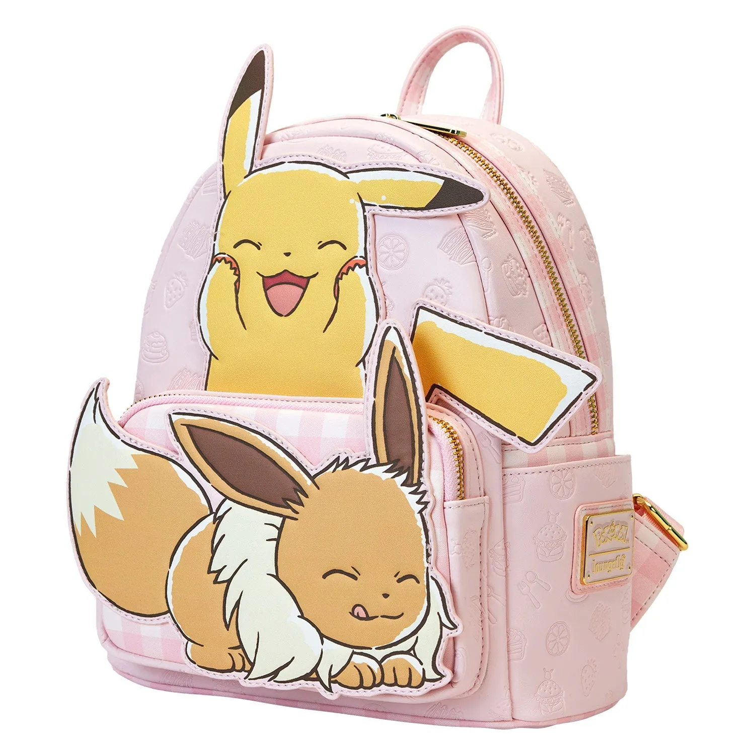 Loungefly x Pokemon Pikachu & Eevee Mini Backpack
