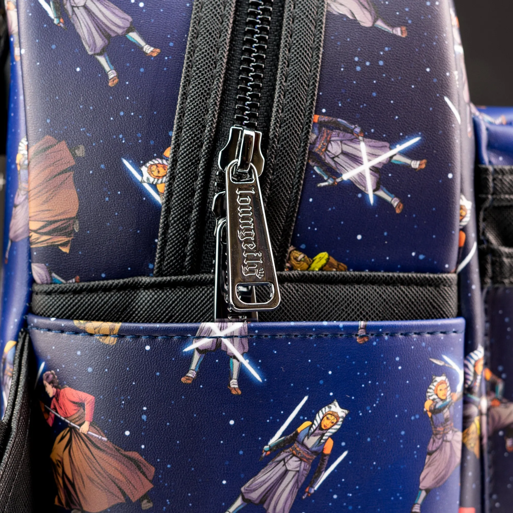 Loungefly x Star Wars Ahsoka Tano Alternating poses AOP Mini Backpack