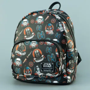 Loungefly x Star Wars Dark Side Tattoo Mini Backpack