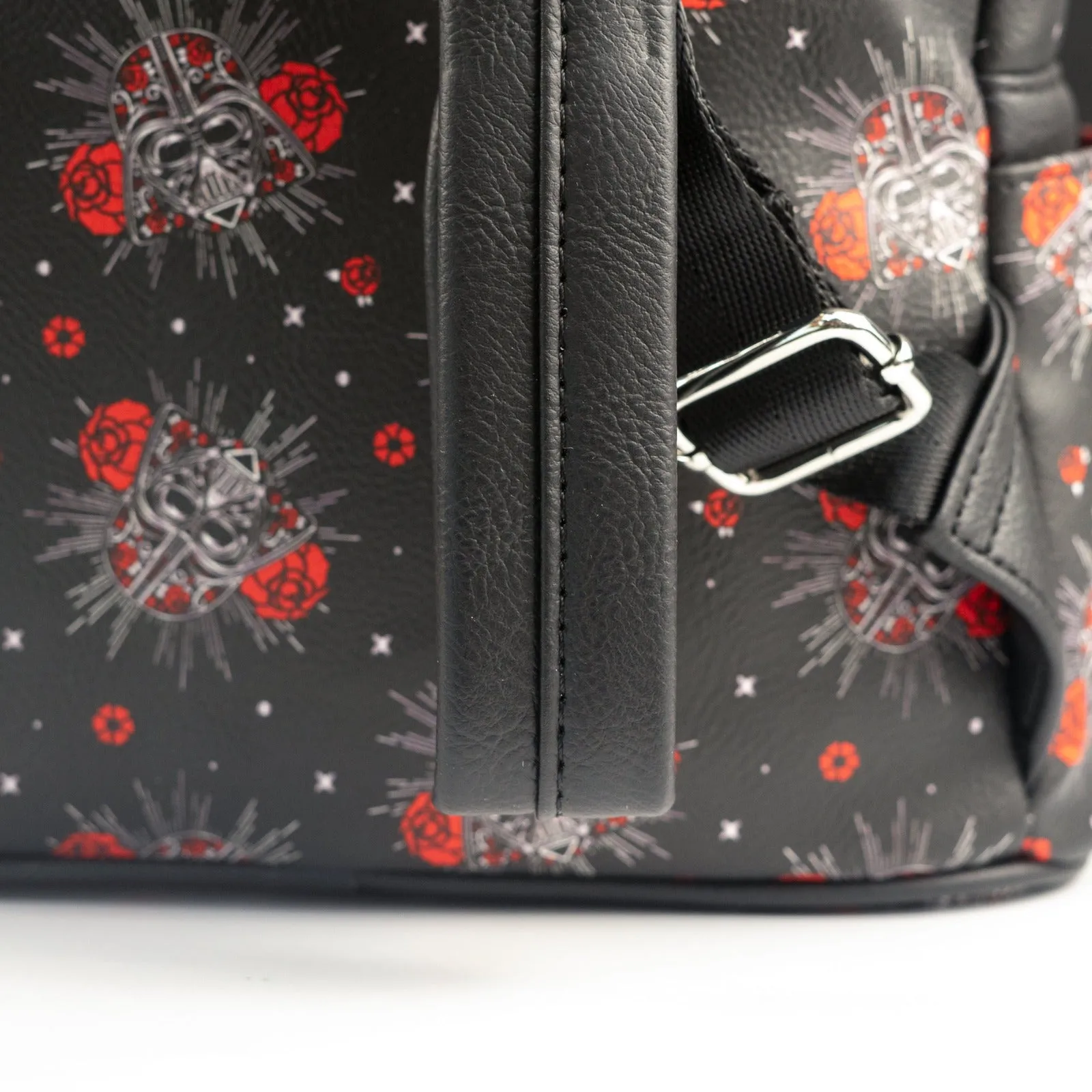 Loungefly x Star Wars Darth Vader Sugar Skull Rose Print Mini Backpack