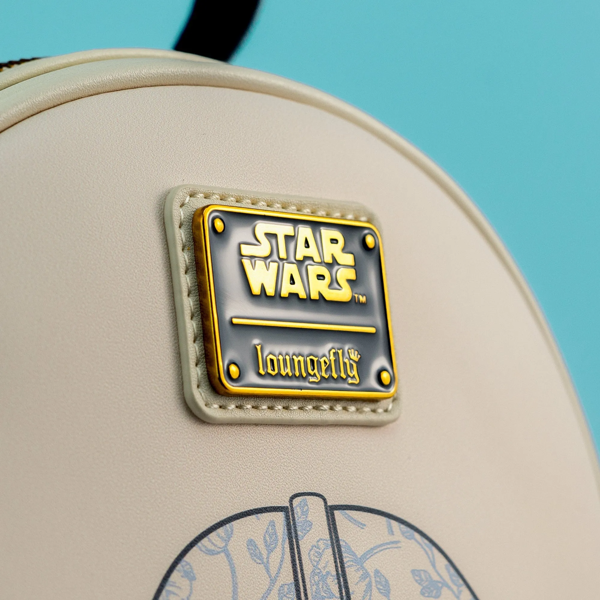 Loungefly x Star Wars Floral Darth Vader Silhouette Mini Backpack