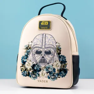 Loungefly x Star Wars Floral Darth Vader Silhouette Mini Backpack