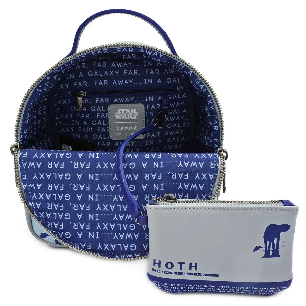 Loungefly x Star Wars Hoth Convertible Backpack Set