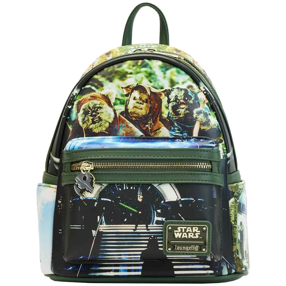 Loungefly x Star Wars Return of the Jedi Film Scenes Mini Backpack