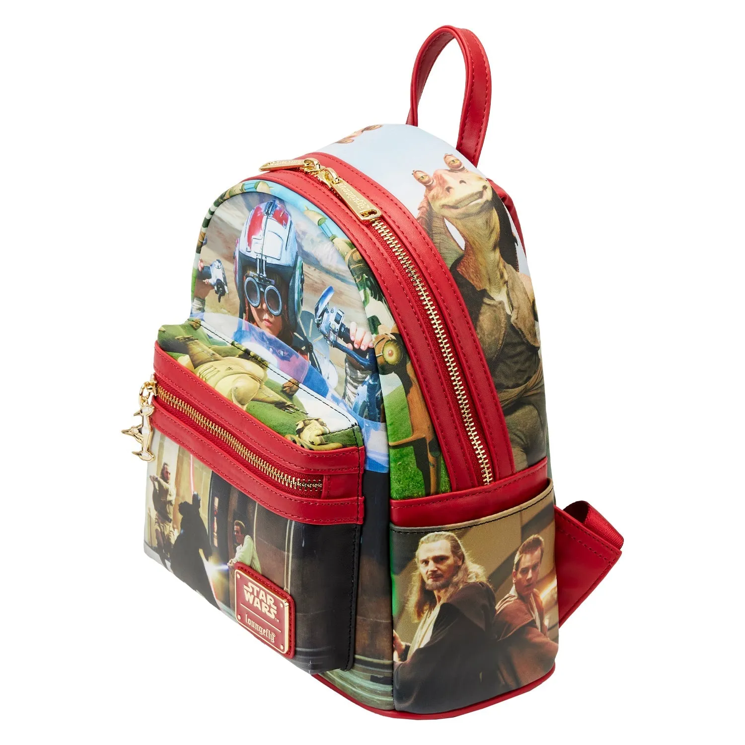 Loungefly x Star Wars Scenes Phantom Menace Mini Backpack