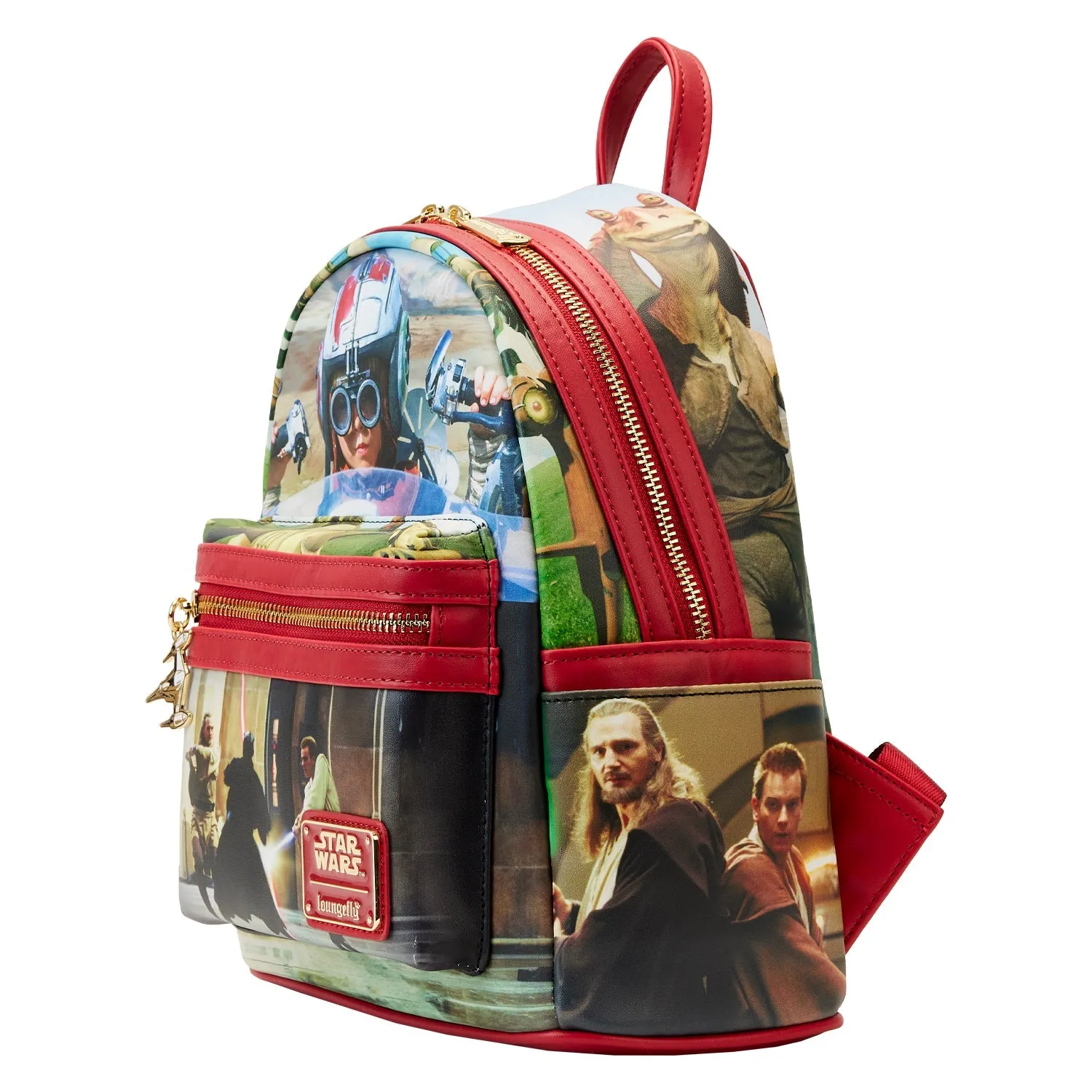 Loungefly x Star Wars Scenes Phantom Menace Mini Backpack