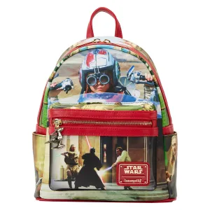 Loungefly x Star Wars Scenes Phantom Menace Mini Backpack