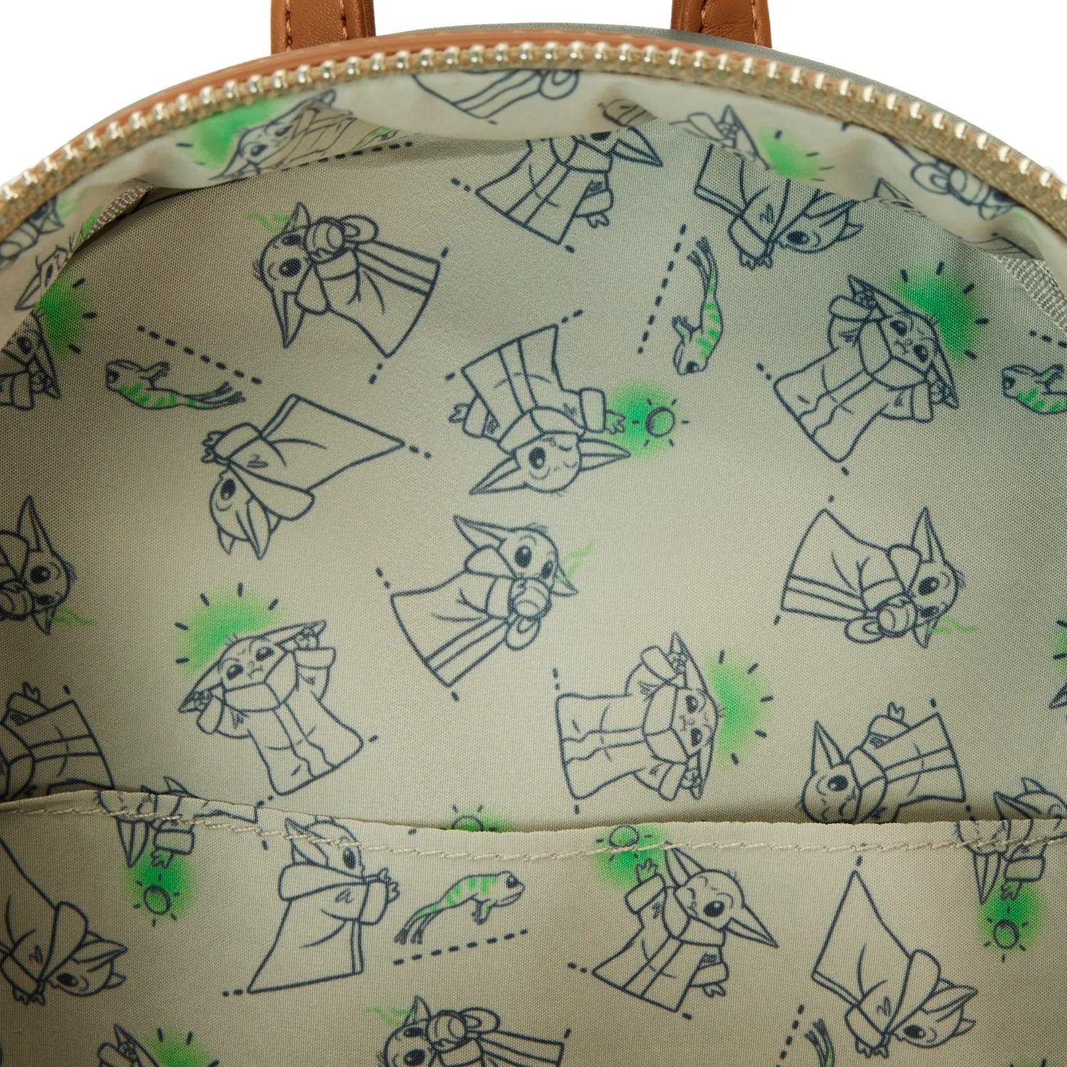 Loungefly x Star Wars The Mandalorian Ahsoka Holding Grogu Mini Backpack