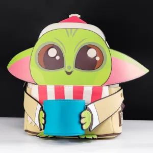 Loungefly x Star Wars The Mandalorian Grogu Xmas Mini Backpack