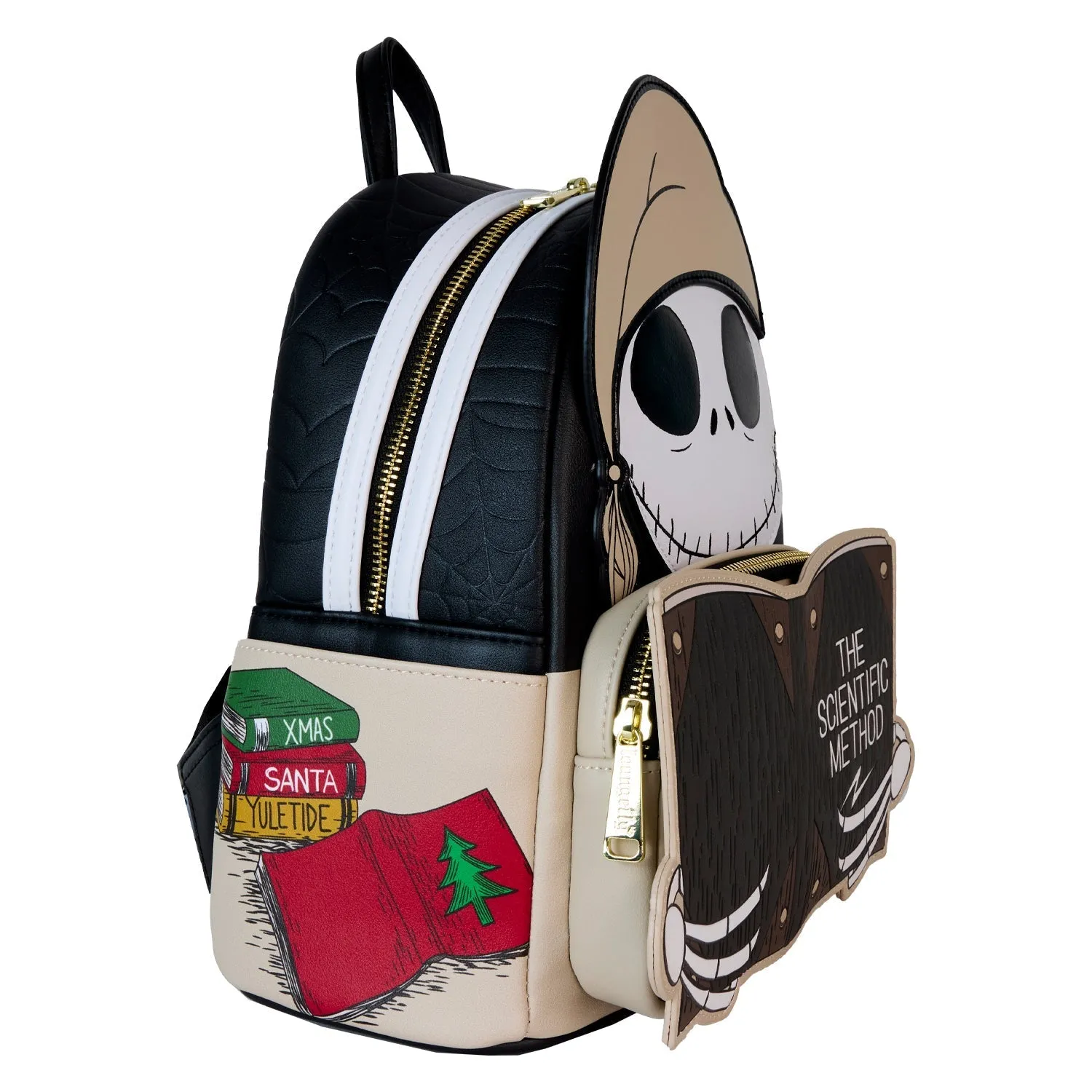 Loungefly x The Nightmare Before Christmas Bedtime Jack with Scientific Method Cosplay Mini Backpack