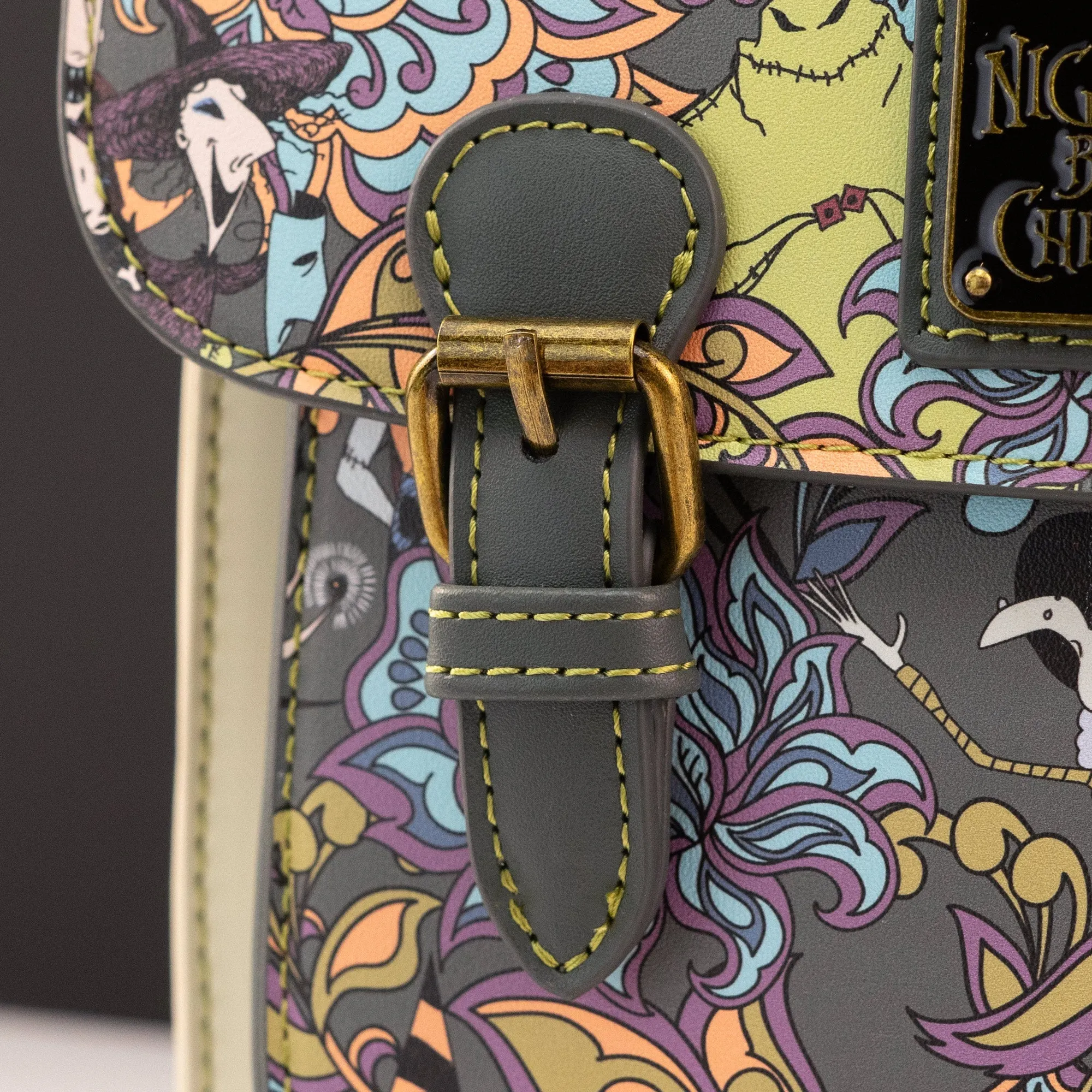 Loungefly x The Nightmare Before Christmas Floral Character Print Mini Backpack
