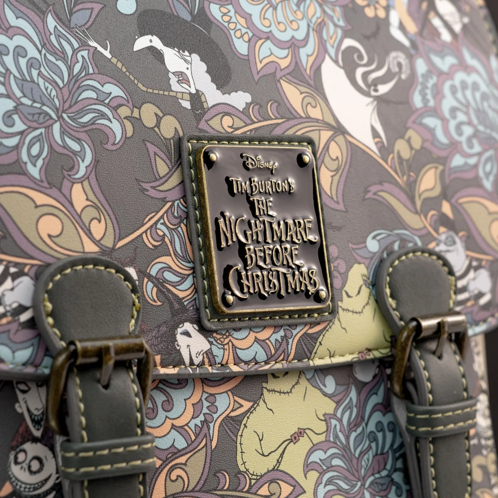 Loungefly x The Nightmare Before Christmas Floral Character Print Mini Backpack