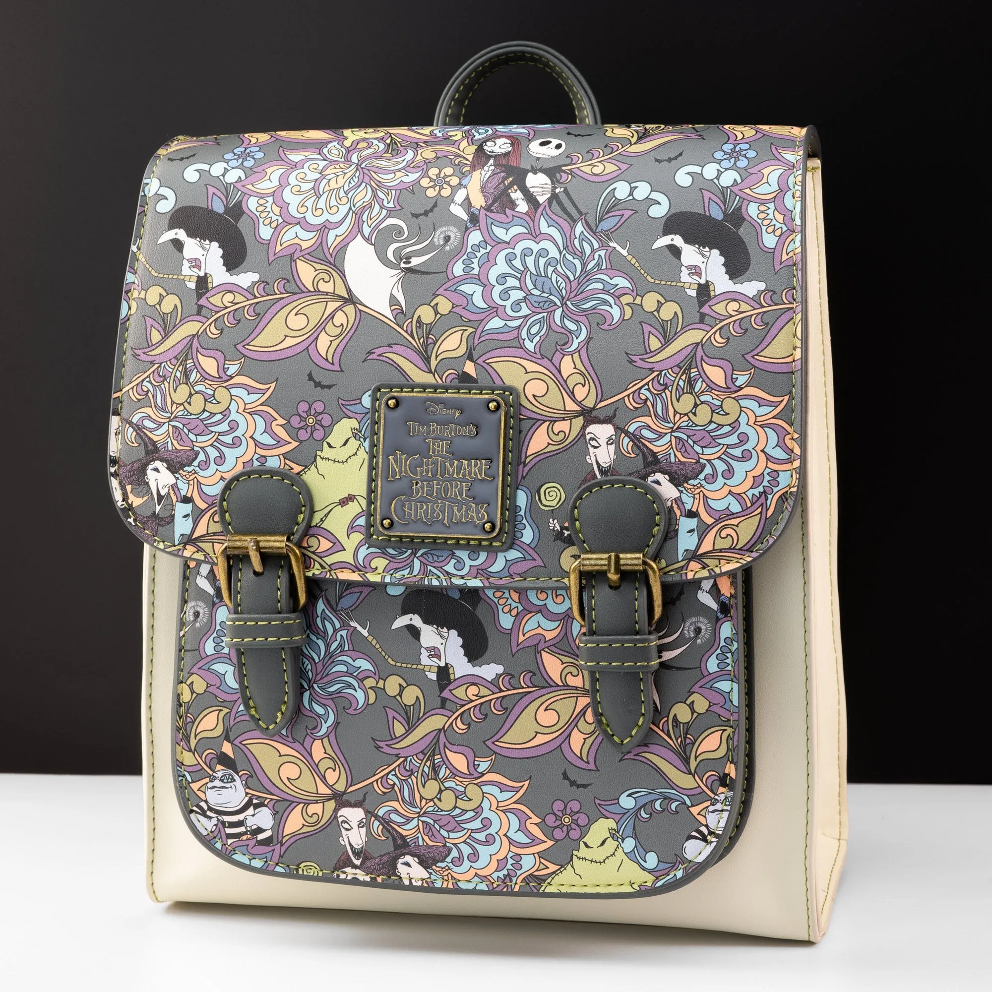 Loungefly x The Nightmare Before Christmas Floral Character Print Mini Backpack