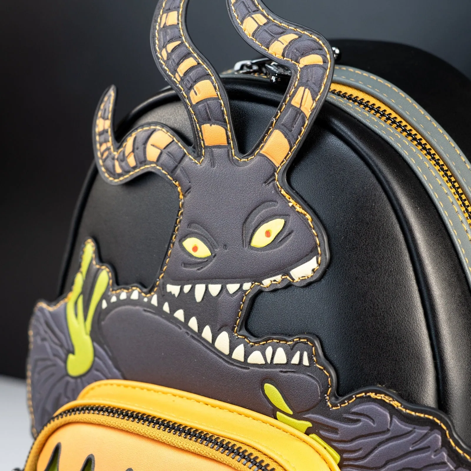 Loungefly x The Nightmare Before Christmas Harlequin Demon Cosplay Mini Backpack