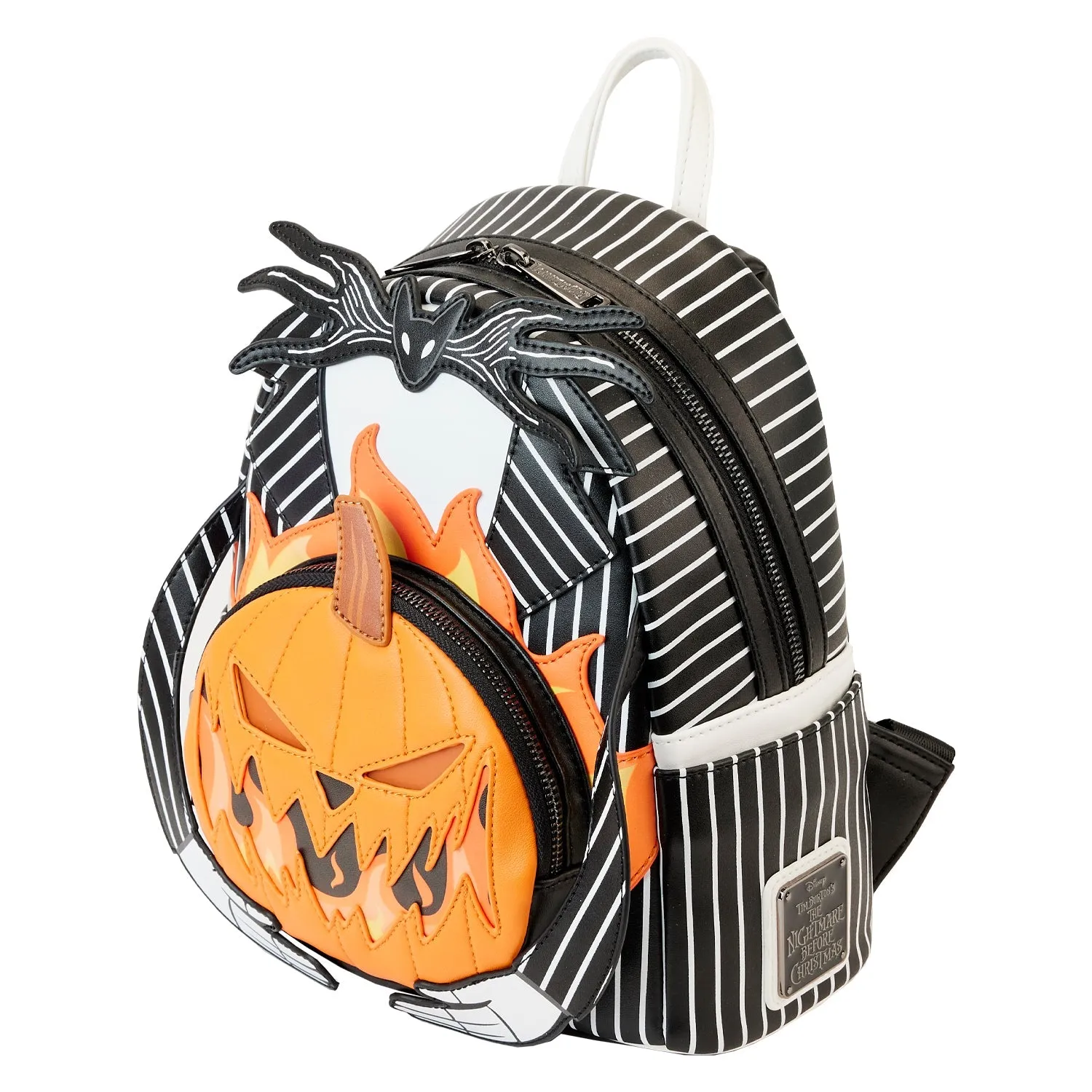Loungefly x The Nightmare Before Christmas Jack Skellington Pumpkin Head Mini Backpack