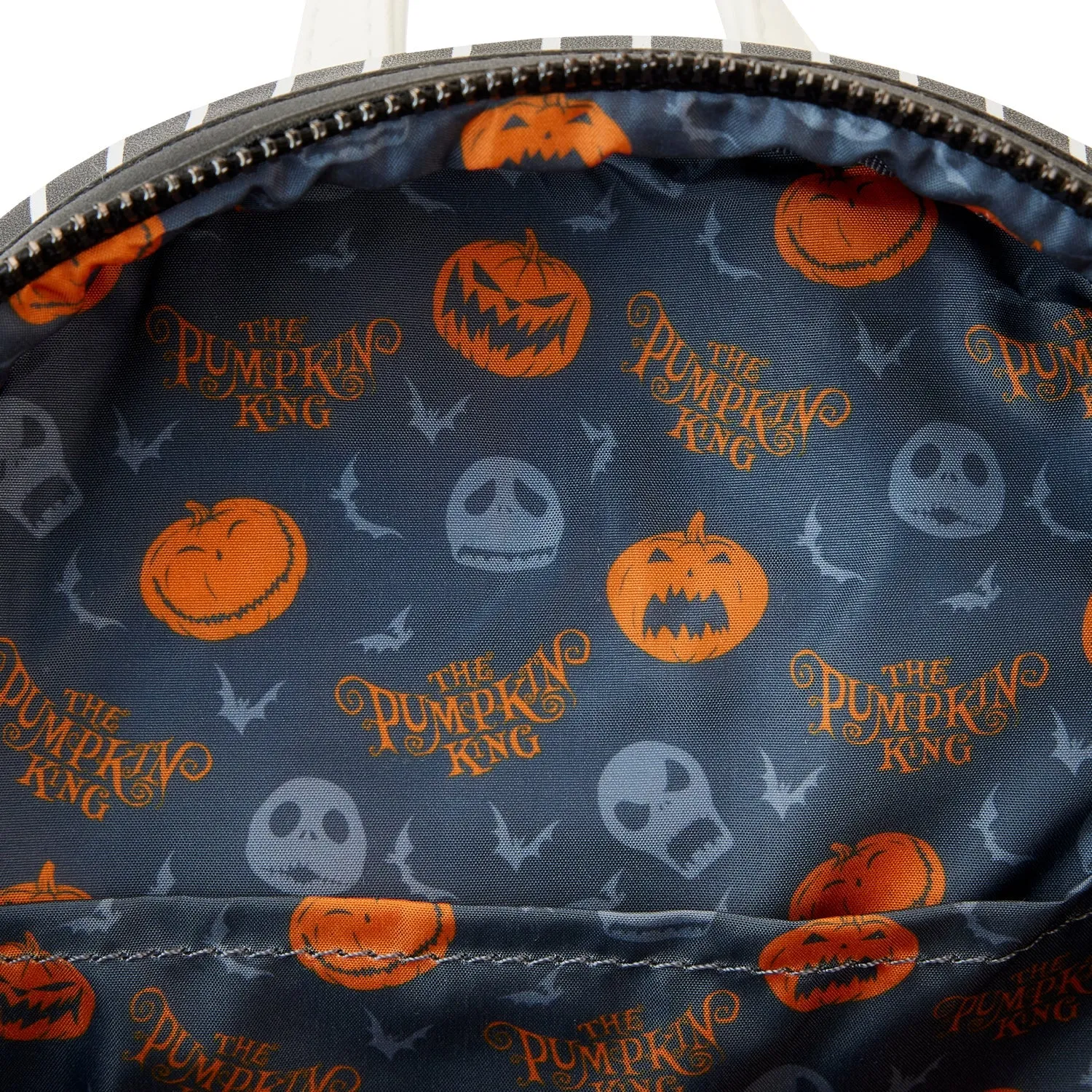 Loungefly x The Nightmare Before Christmas Jack Skellington Pumpkin Head Mini Backpack
