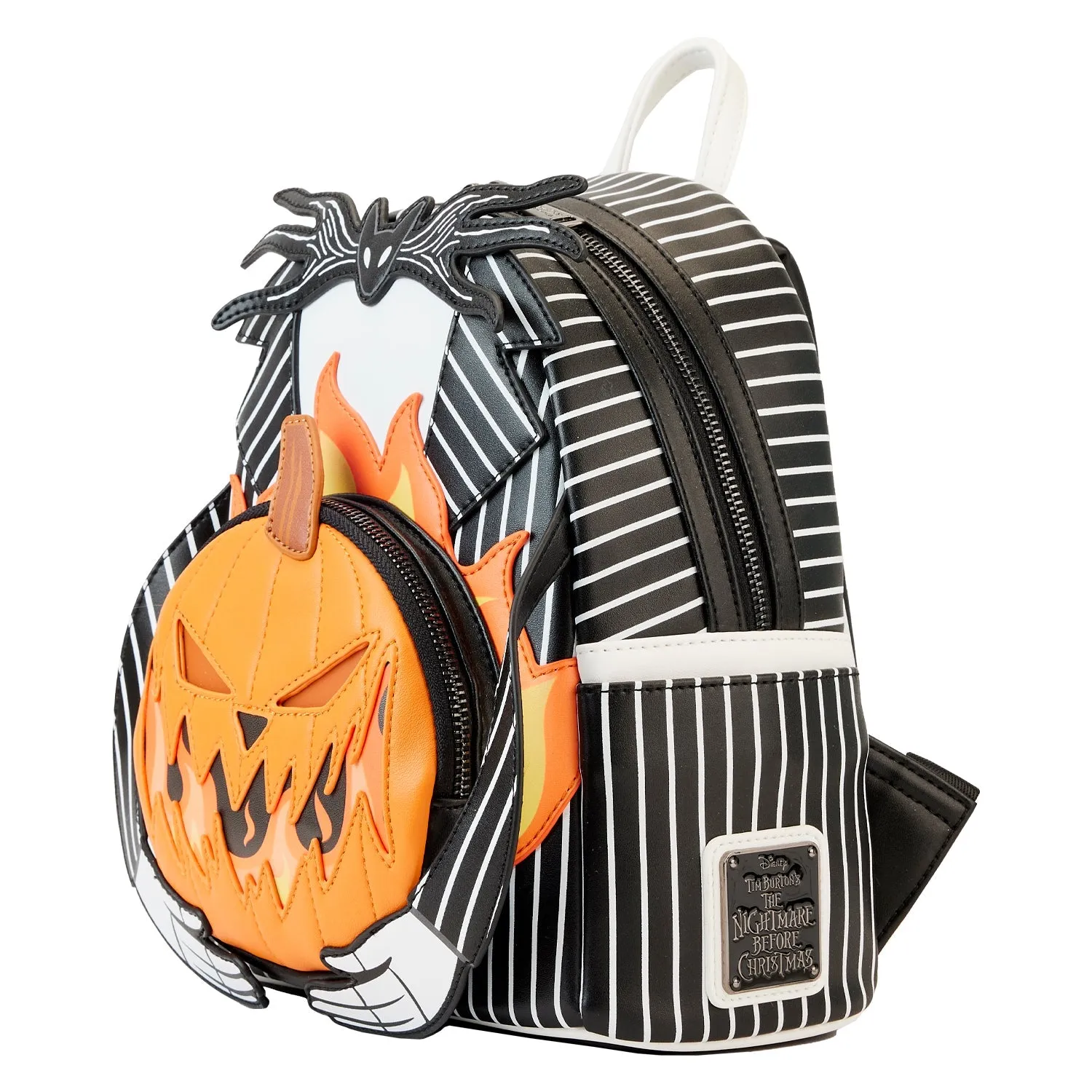 Loungefly x The Nightmare Before Christmas Jack Skellington Pumpkin Head Mini Backpack